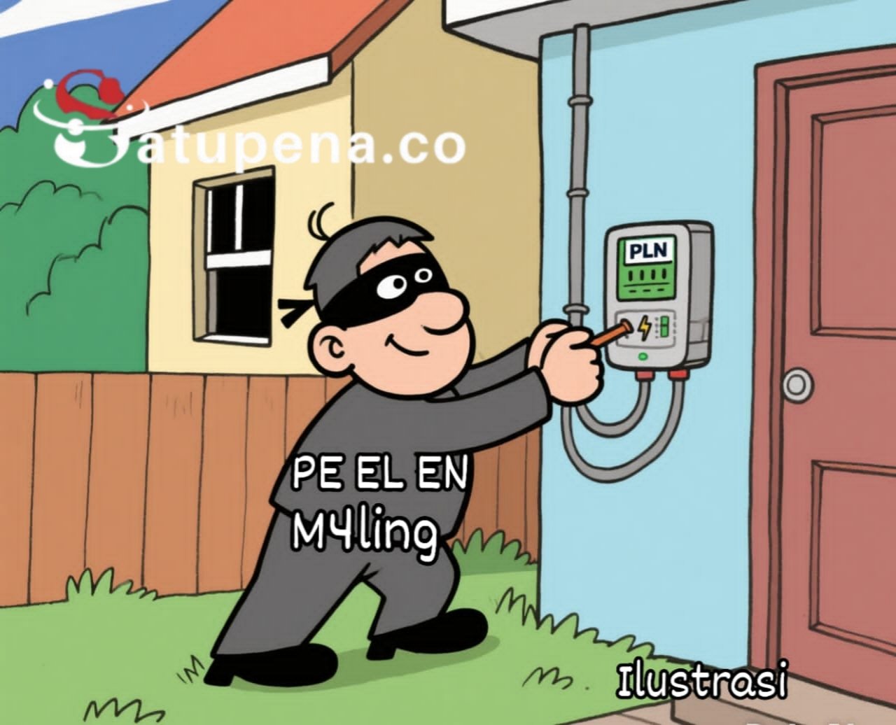 PLN Sungguminasa Didesak Klarifikasi Kasus Pencabutan KWh Rumah Kosong di Bumi Parangloe Permai