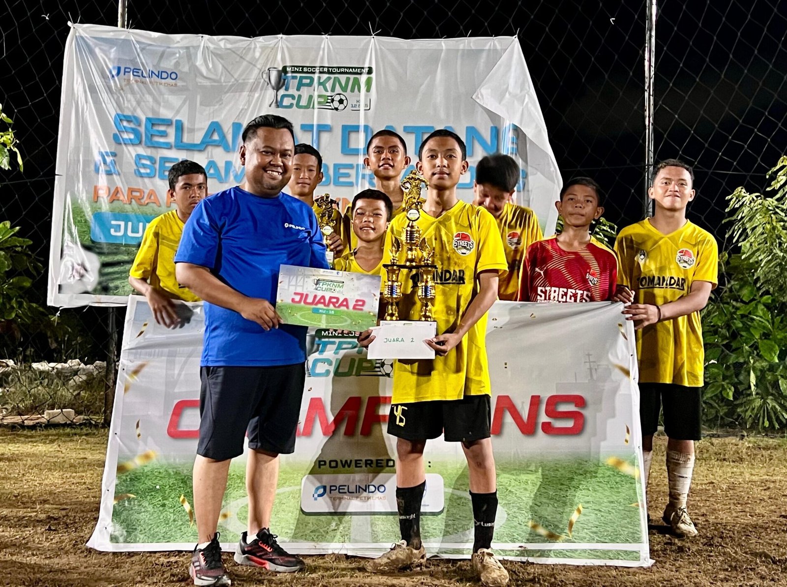 Turnamen Mini Soccer TPKNMCup I 2025 sukses dilaksanakan