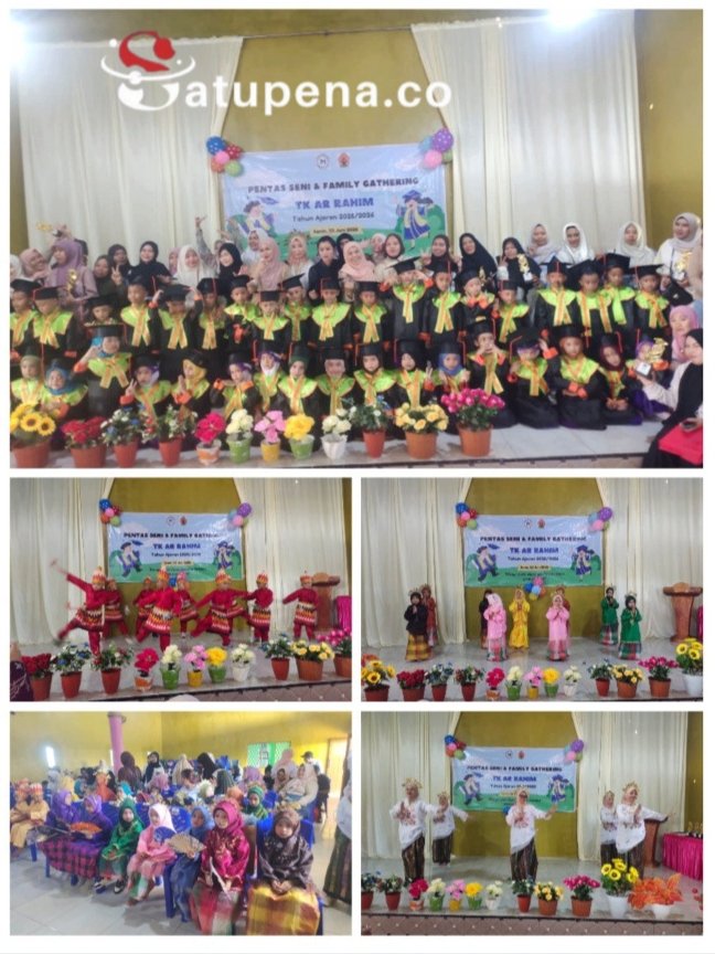 Penuh Haru dan Kebanggaan, TK Ar-Rahim Pao-Pao Gelar Pentas Seni, Pembagian Rapor, dan Penyerahan Ijazah