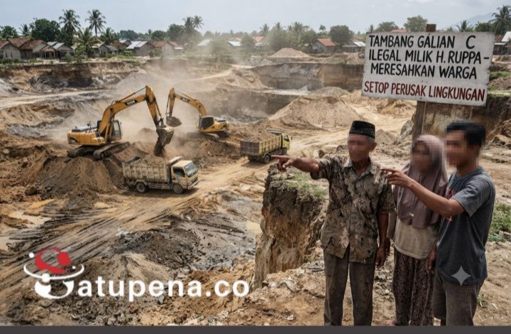 Diduga Langgar Aturan, Aktivitas Tambang Galian C di Kalaserena Gowa Jadi Perhatian Publik, APH Kemana.?!